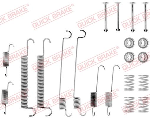 QUICK BRAKE priedų komplektas, stabdžių trinkelės 105-0560